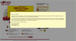 Desktop Screenshot of gophergrocery.com